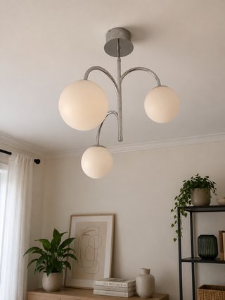 Lámpara Techo IKEA SIMRISHAMN 3 Brazos