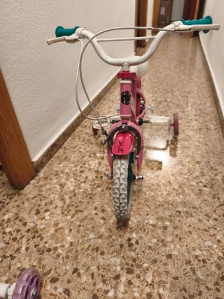 Bicicleta infantil rosa Minnie