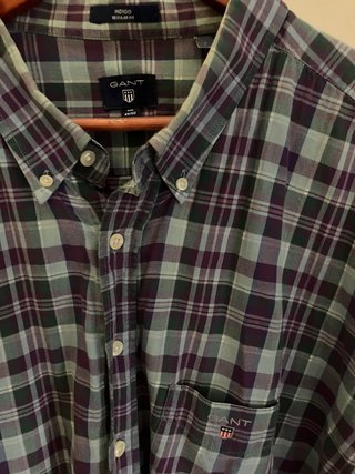 Camisa cuadros Gant talla 4XL