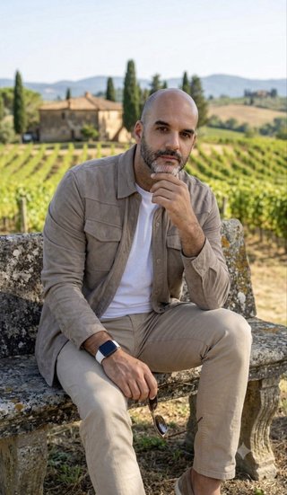 Sobrecamisa Piel Beige Goosecraft Talla L