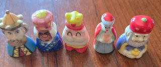 5 Figuras de torteles de Reyes