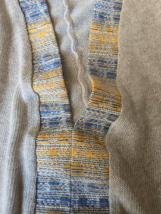 Zara Camiseta Punto Bohemia Talla S