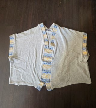 Zara Camiseta Punto Bohemia Talla S