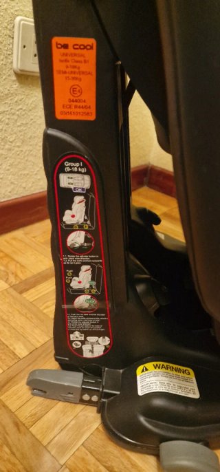 Silla coche 9-36 kg Isofix