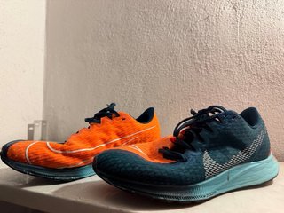 Zapatillas Nike Running Naranja y Azul Talla 42