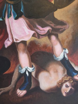 ÓLEO SAN MIGUEL ARCÁNGEL