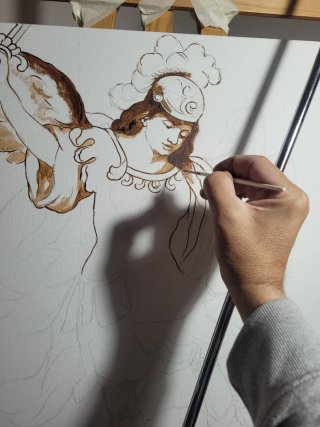 ÓLEO SAN MIGUEL ARCÁNGEL