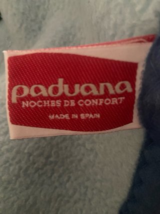Manta cama 150cm azul y amarilla