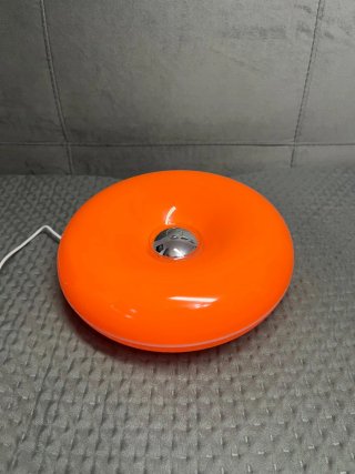 Lampada Stile IKEA Varmblixt Donut Arancione