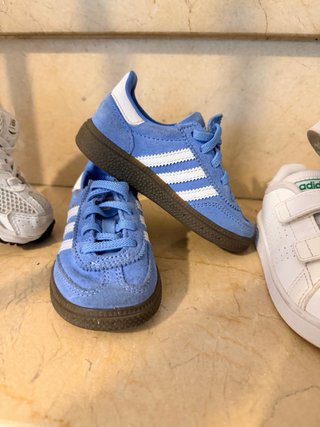 Zapatillas deportivas niño azul y blanco