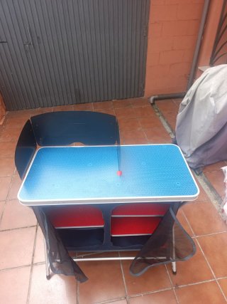 Armario Cocina Camping Tela y Metal