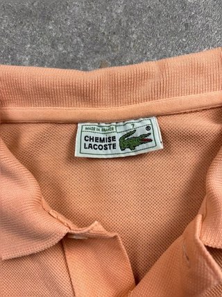 Vintage Polo Lacoste Made in france 1990s