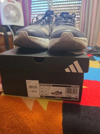 Zapatillas Adidas Gris/Blanco Talla 43.5