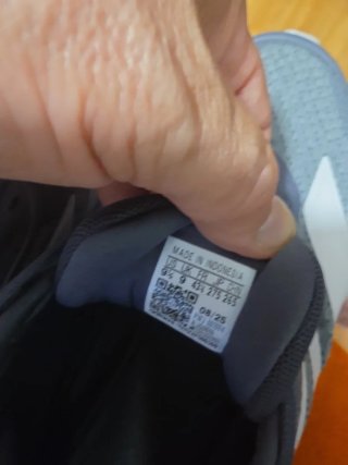 Zapatillas Adidas Gris/Blanco Talla 43.5