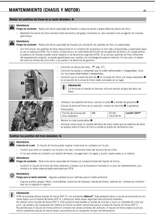 Manual de Taller KTM EXC-R EU 450 2007