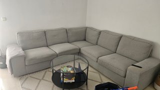 Sofá modular IKEA gris