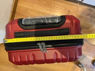 Maleta Roja 4 Ruedas - Como Nueva