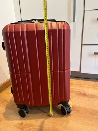 Maleta Roja 4 Ruedas - Como Nueva