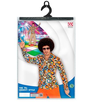 Camisa hippie 70s groovy style