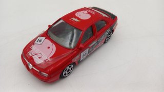 BBUD83 Bburago Alfa Romeo 156 1/43, adesivi che