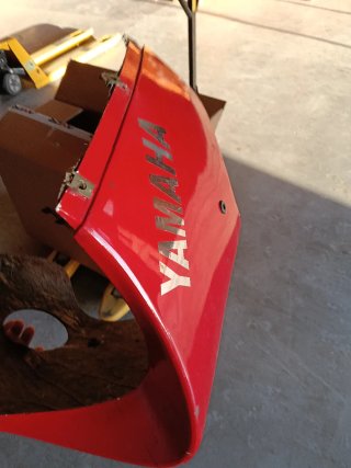 Quilla Yamaha RD 350 Roja