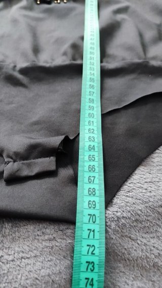 Blusa Body Uterqüe Negra Talla M