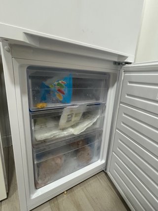 Nevera combi ICECOOL blanca