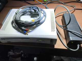 Xbox 360 Fuente y Cable( para repuestos?