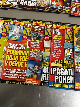 Lote 35 Revistas Pokémon