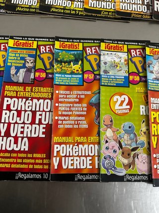Lote 35 Revistas Pokémon