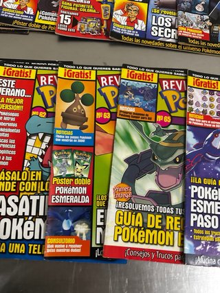 Lote 35 Revistas Pokémon