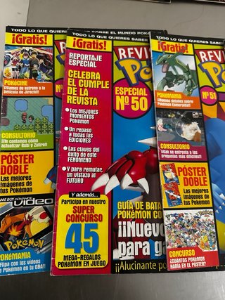 Lote 35 Revistas Pokémon
