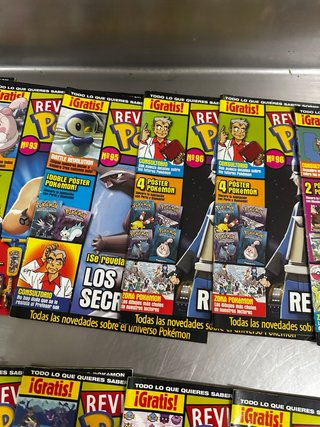 Lote 35 Revistas Pokémon
