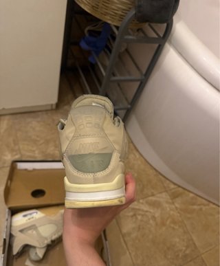 NIKE AIR JORDAN 4 X OFF WHITE TAGLIA 43