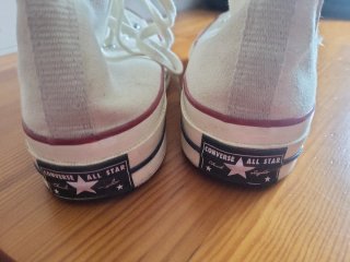 Converse All Star Beige/Blanco Talla 39