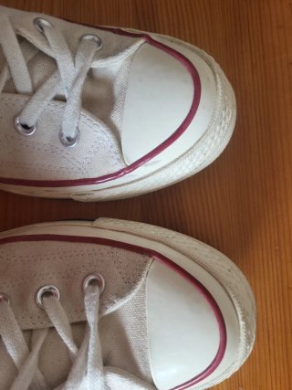 Converse All Star Beige/Blanco Talla 39