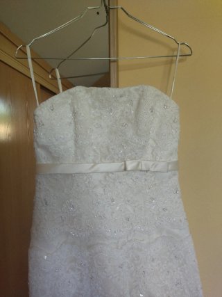 Vestido de Novia Blanco+cancan. Precio negociable