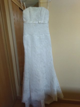 Vestido de Novia Blanco+cancan. Precio negociable