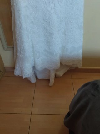 Vestido de Novia Blanco+cancan. Precio negociable