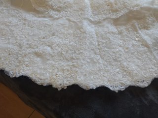 Vestido de Novia Blanco+cancan. Precio negociable