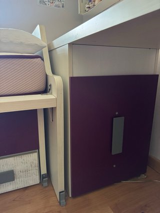 Dormitorio juvenil madera moderno