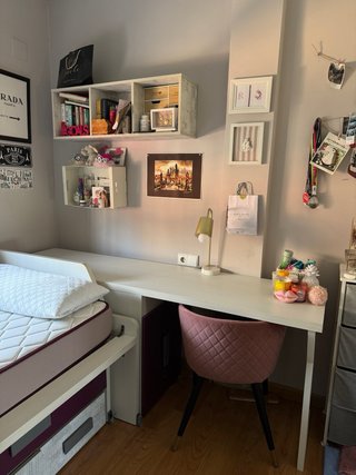 Dormitorio juvenil madera moderno