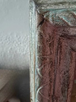 Gran espejo antiguo
