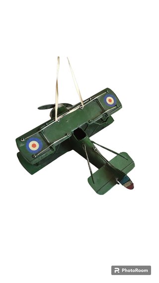 Maqueta Avión Vintage Metal