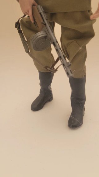 Soldado Ruso WWII Figura Acción