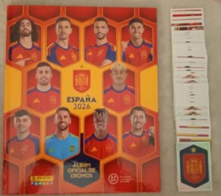 Álbum  completo de Cromos España 2026