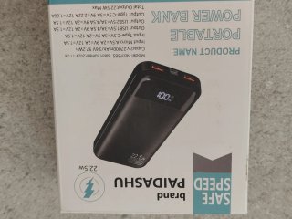 PAIDASHU Powerbank 27000mAh 22.5W Fast Charger