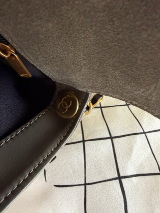 Bolso Chanel Negro y Gris