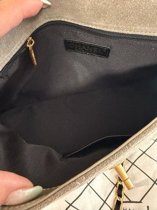Bolso Chanel Negro y Gris