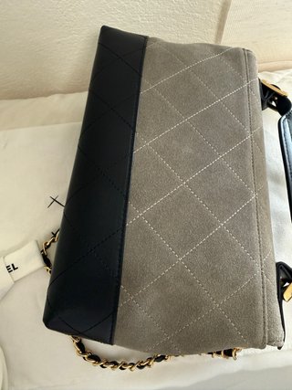 Bolso Chanel Negro y Gris